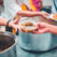Feeding the poor to hands of a beggar, Poverty concept