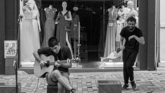 Performance, thessaloniki, dance, street, agia sofia